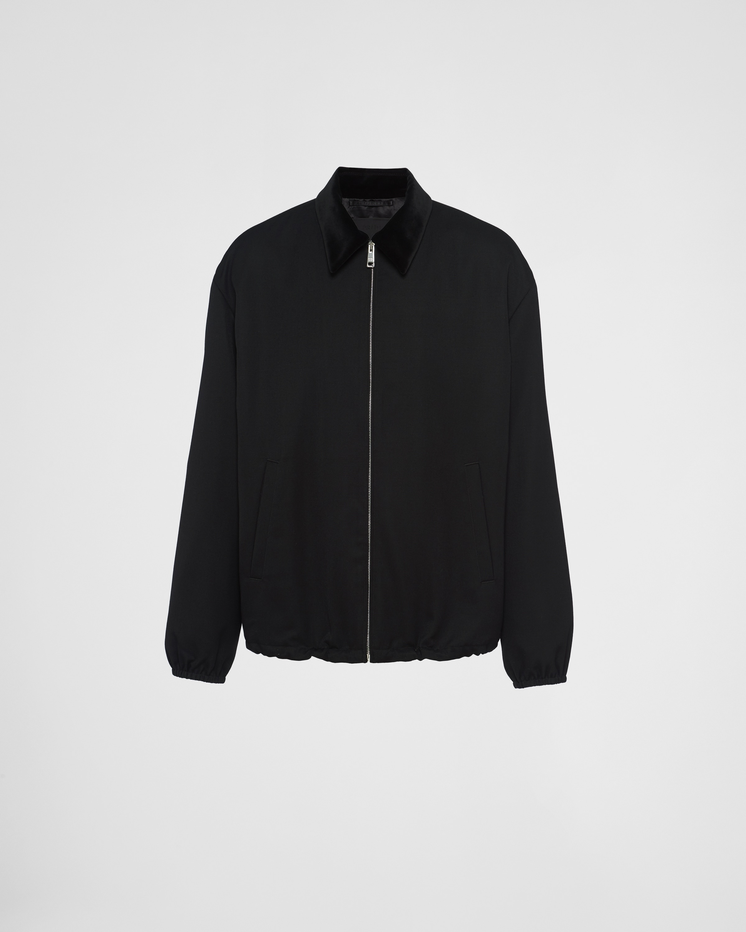 Wool blouson jacket - 1