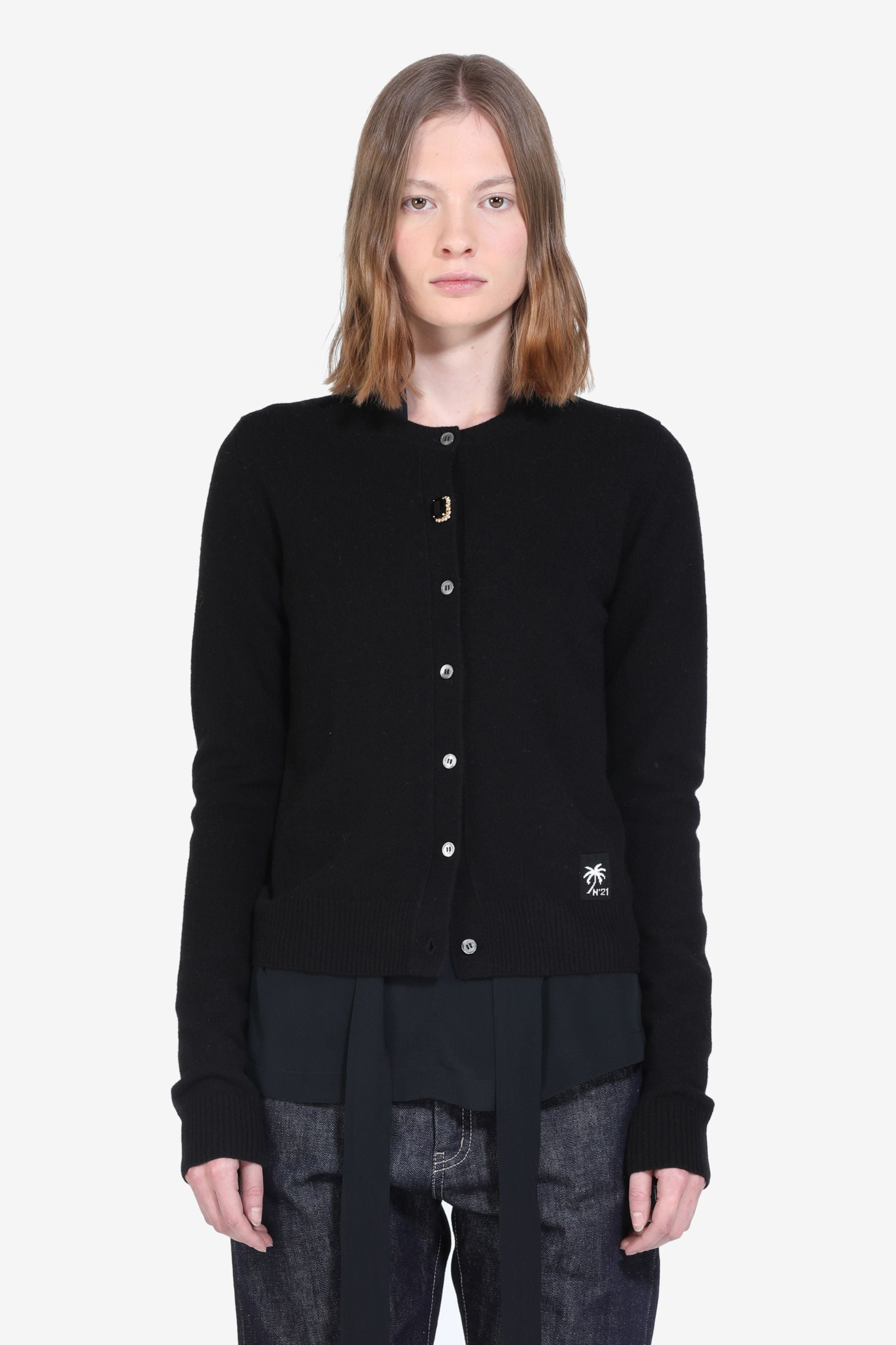 WOOL CARDIGAN - 1