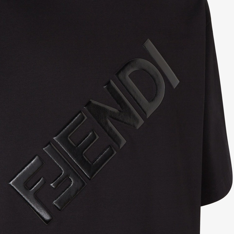 Black jersey T-shirt 3