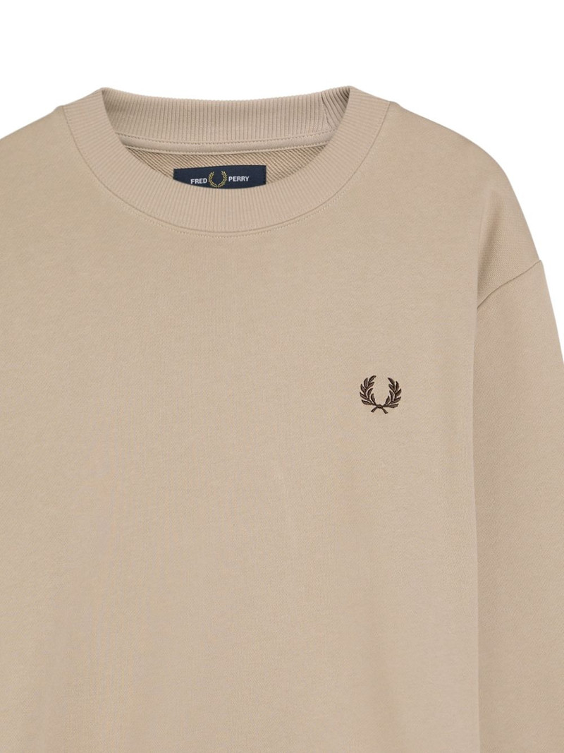 Fred Perry embroidered-logo sweatshirt outlook