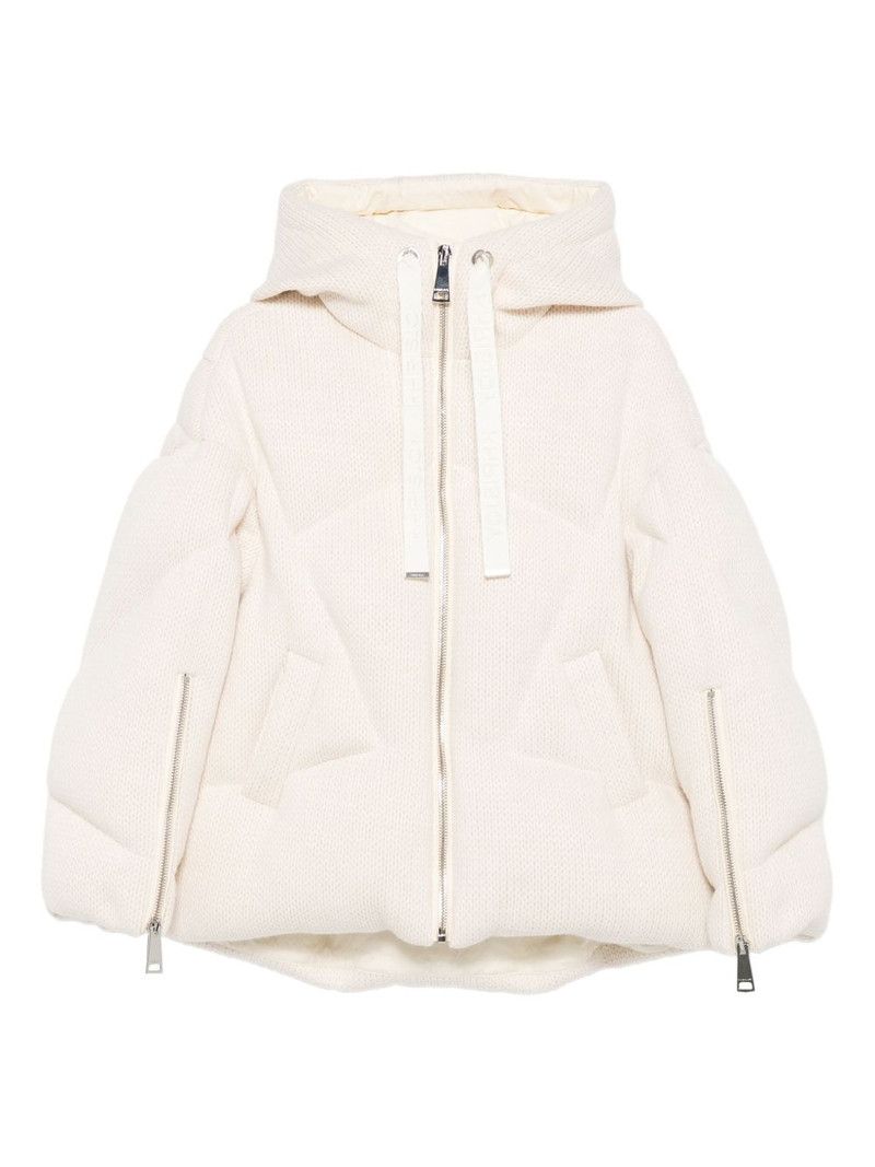 Iconic knitted puffer jacket 1
