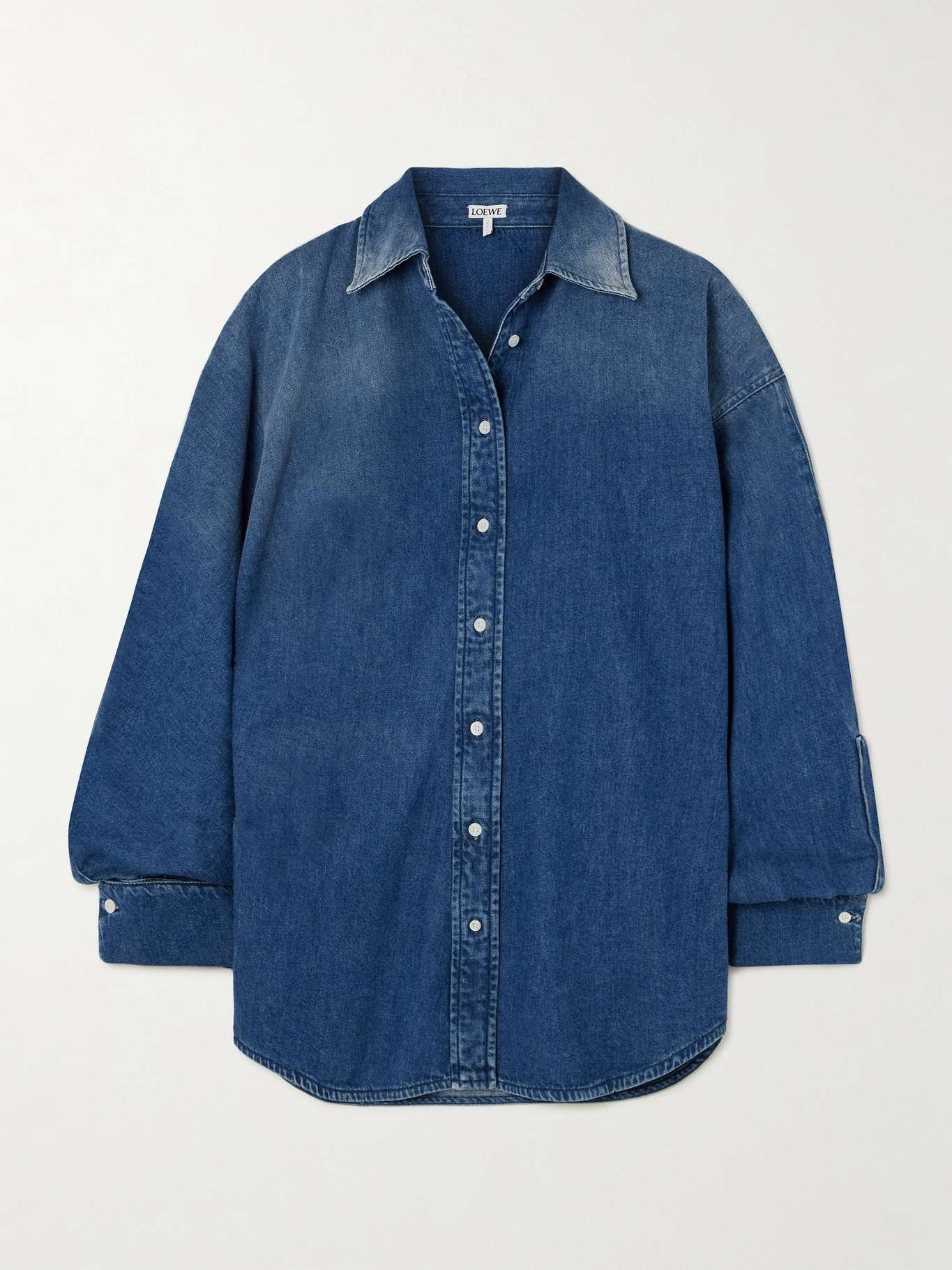 Oversized denim shirt - 1