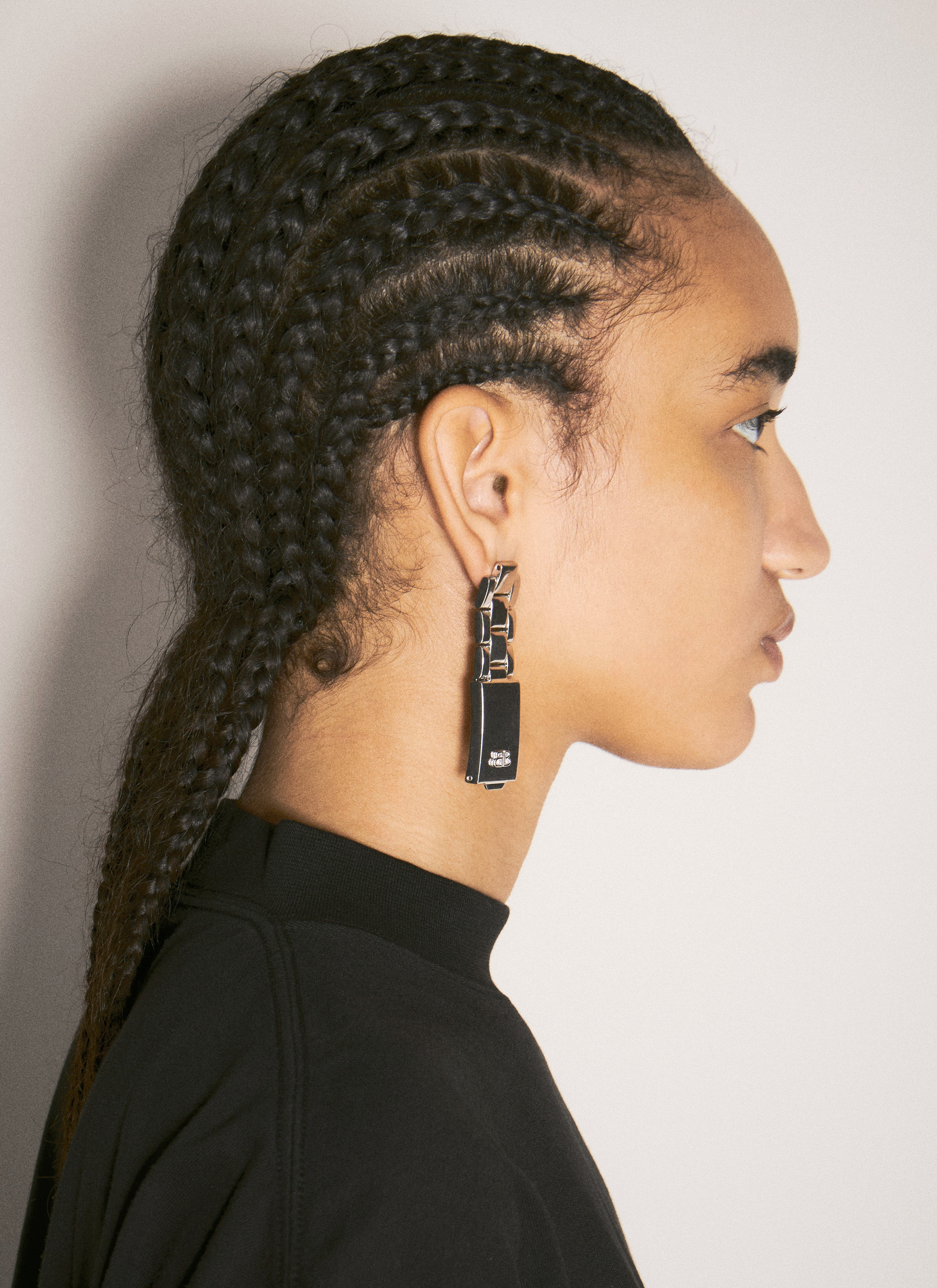 Balenciaga Women 24/7 Long Earrings - 2