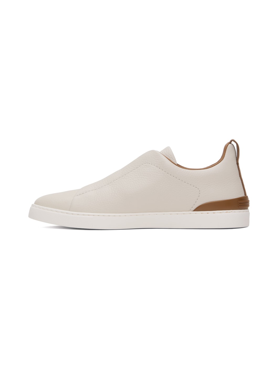 Off-White Deerskin Triple Stitch Sneakers - 3