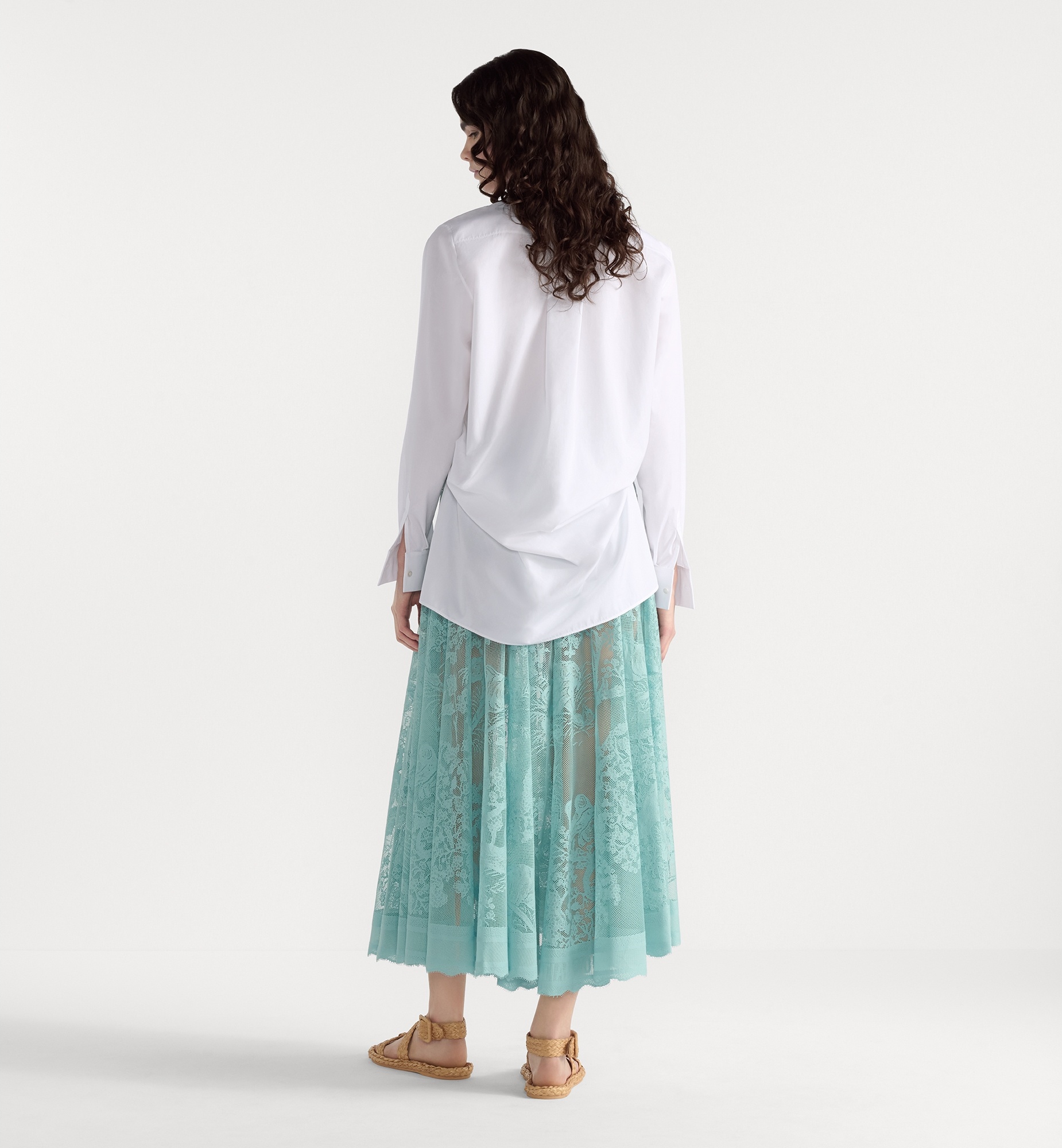 Dioriviera Mid-Length Flared Skirt - 3