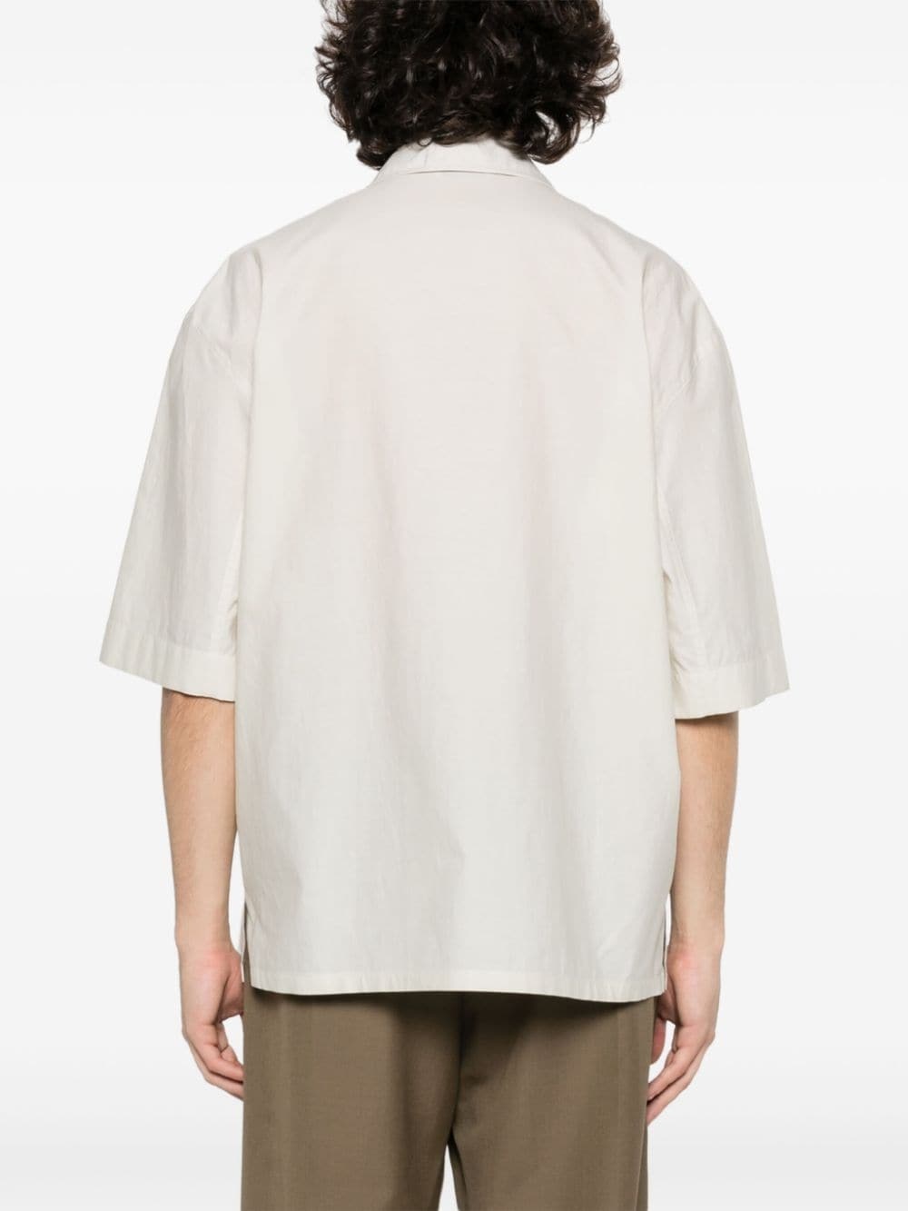 spread-collar shirt - 4