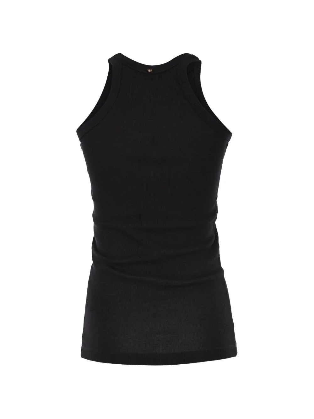 ribbed-knit racerback tank top - 1