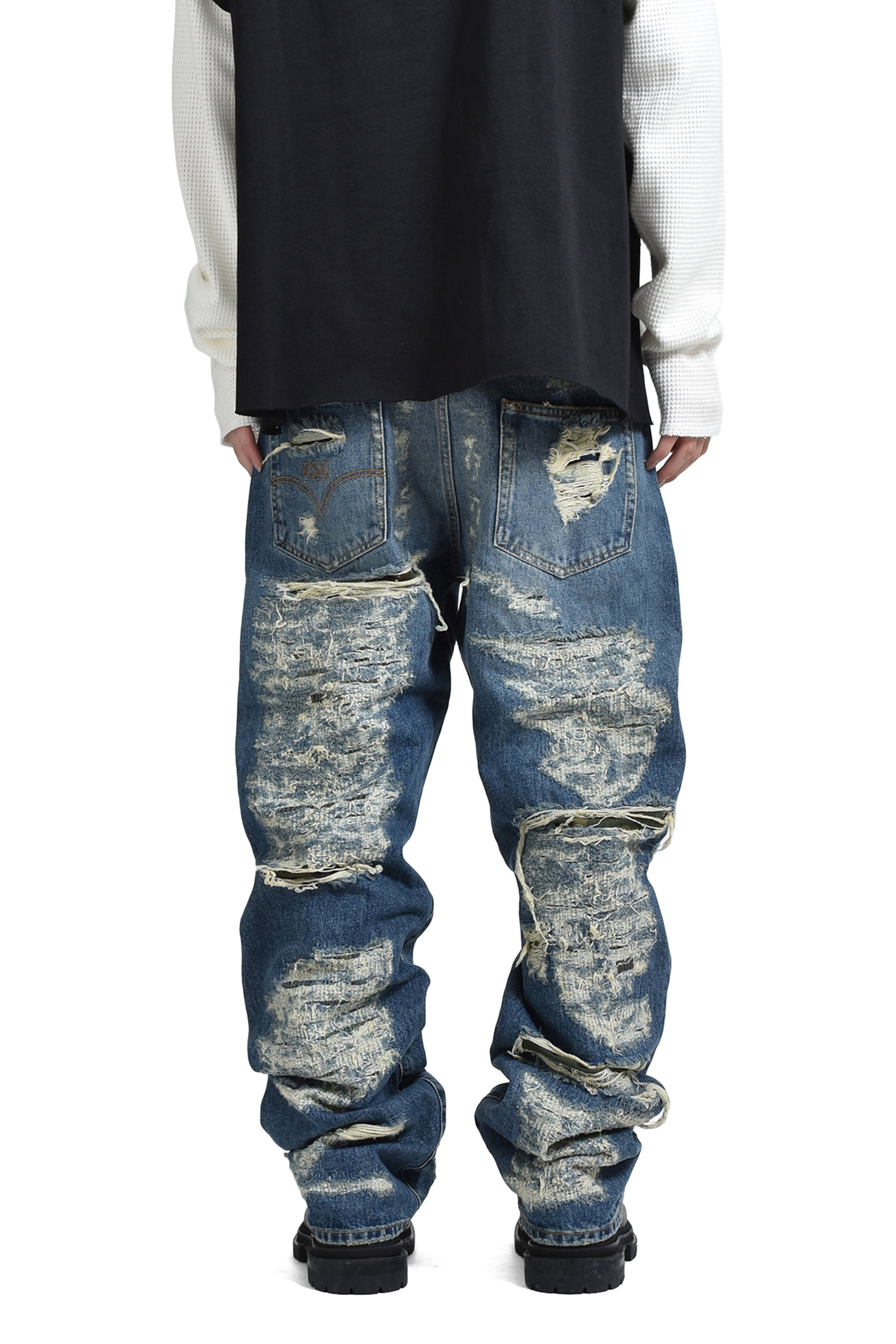 COLLECTION REPAIRED LOOSE FIVEPOCKET / BLU - 2