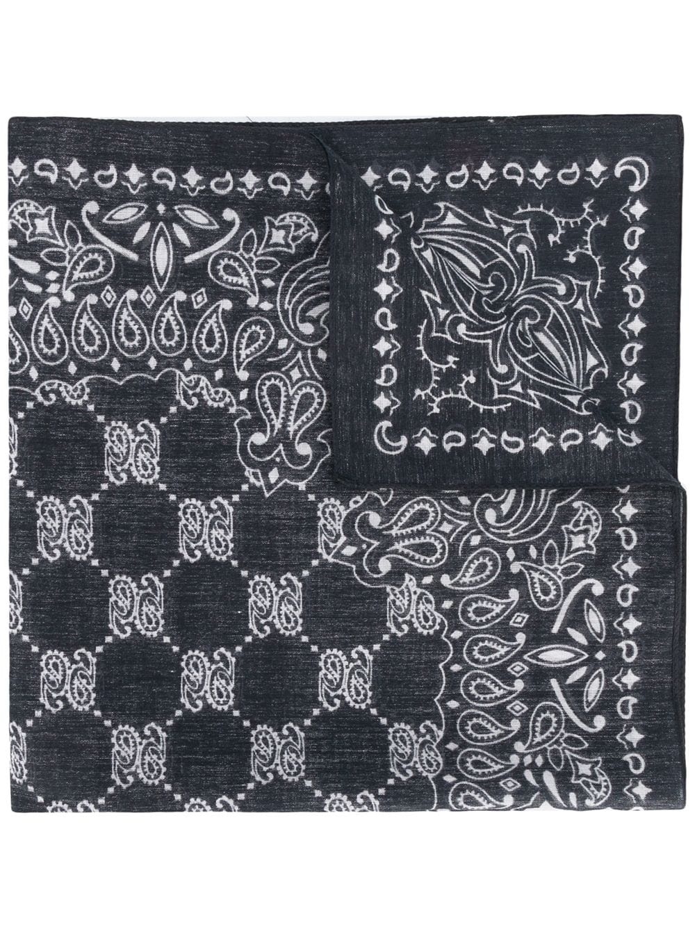 bandana printed neckscarf - 1