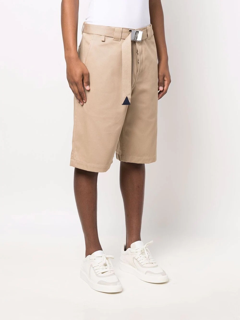 embroidered-logo bermuda shorts - 3