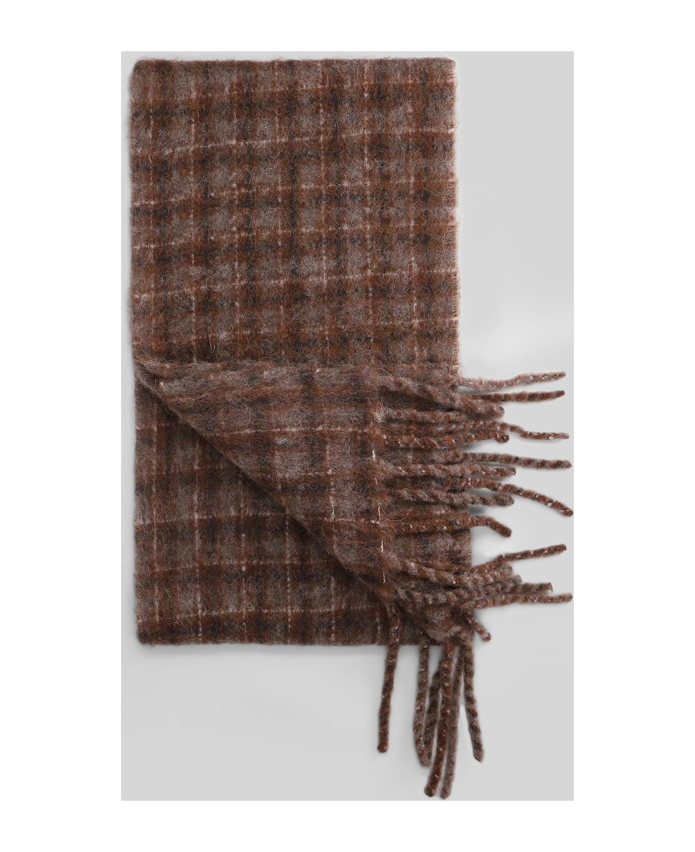 Scarve In Brown Alpaca - 2