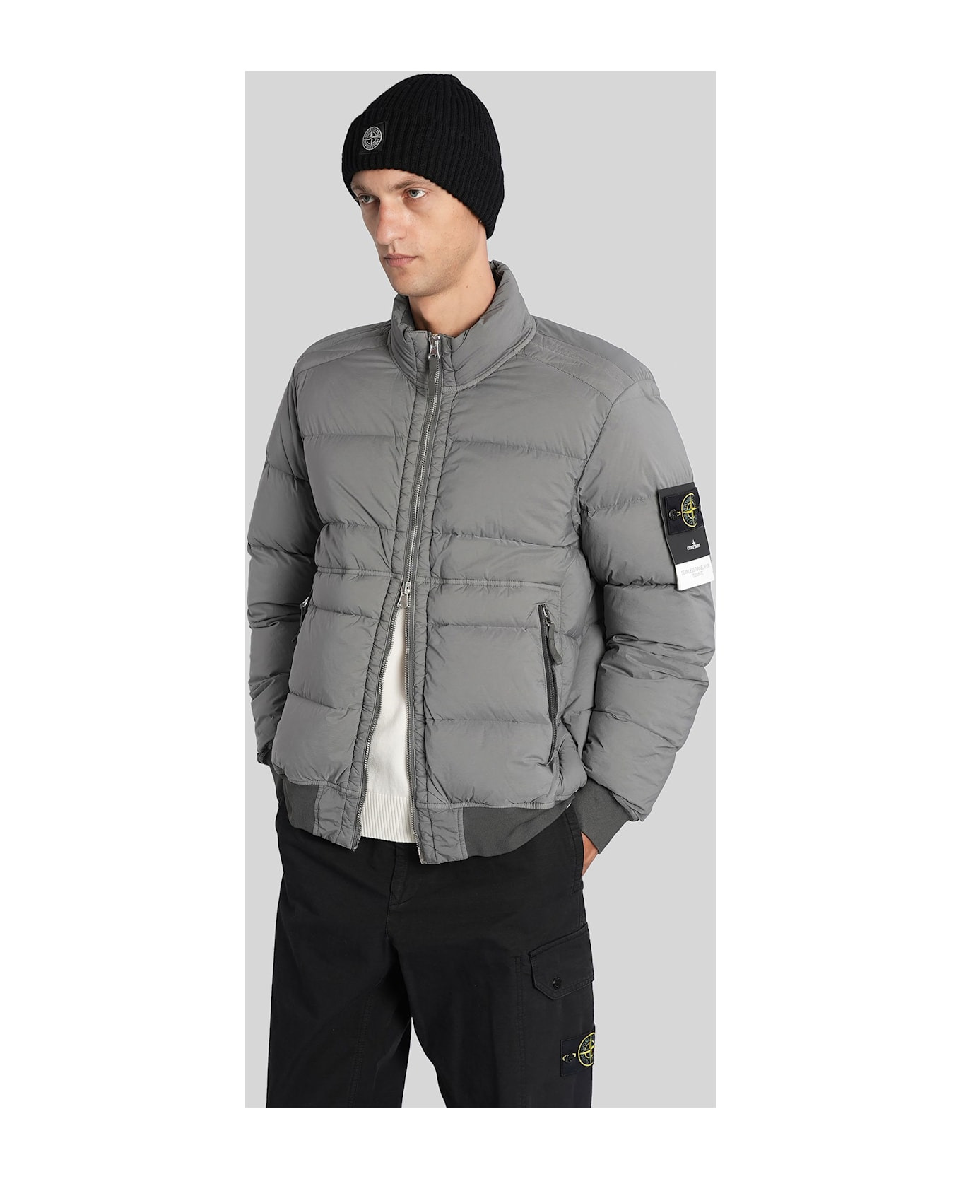 Puffer In Grey Polyamide - 4