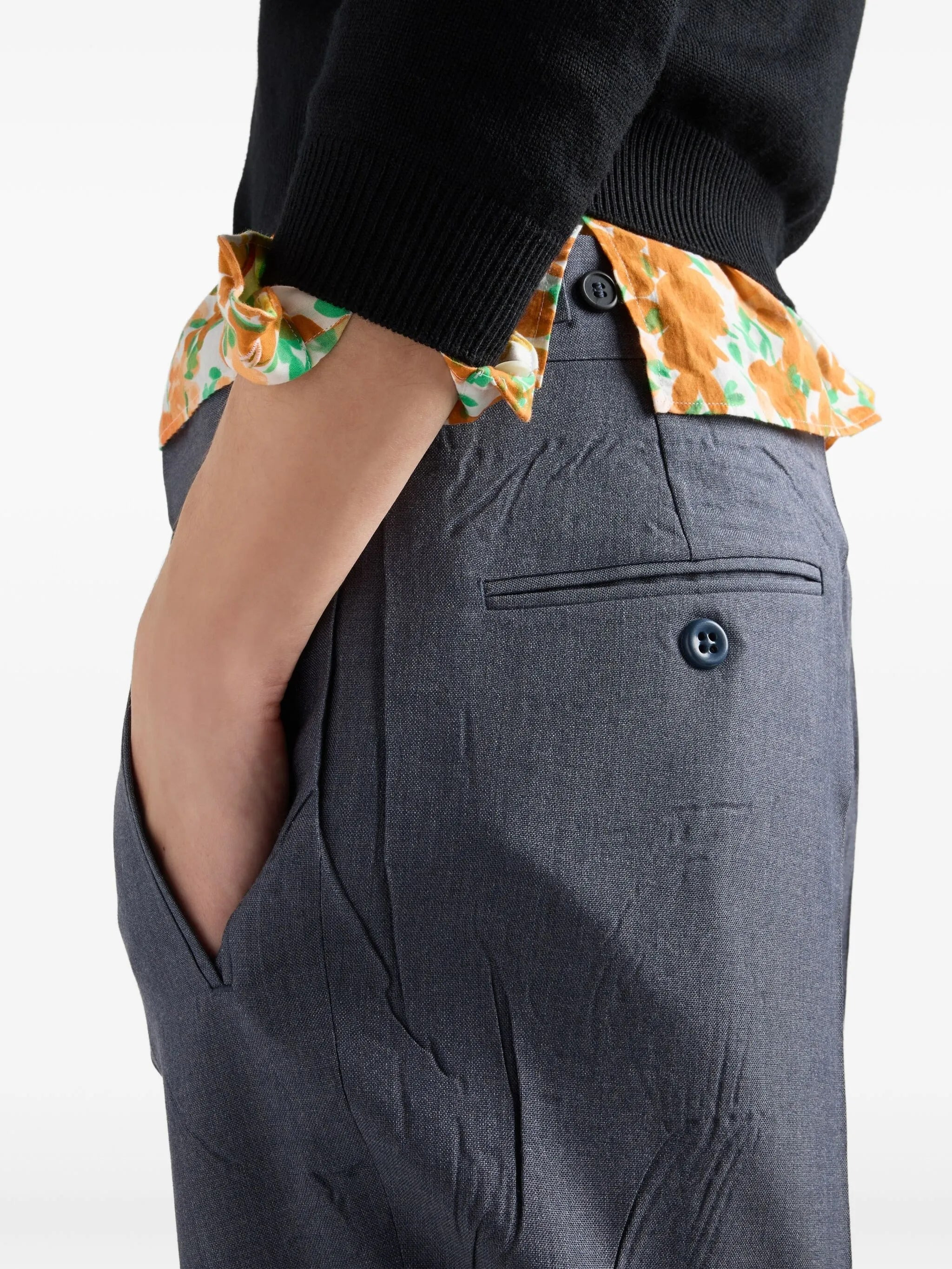 wide-leg trousers - 5