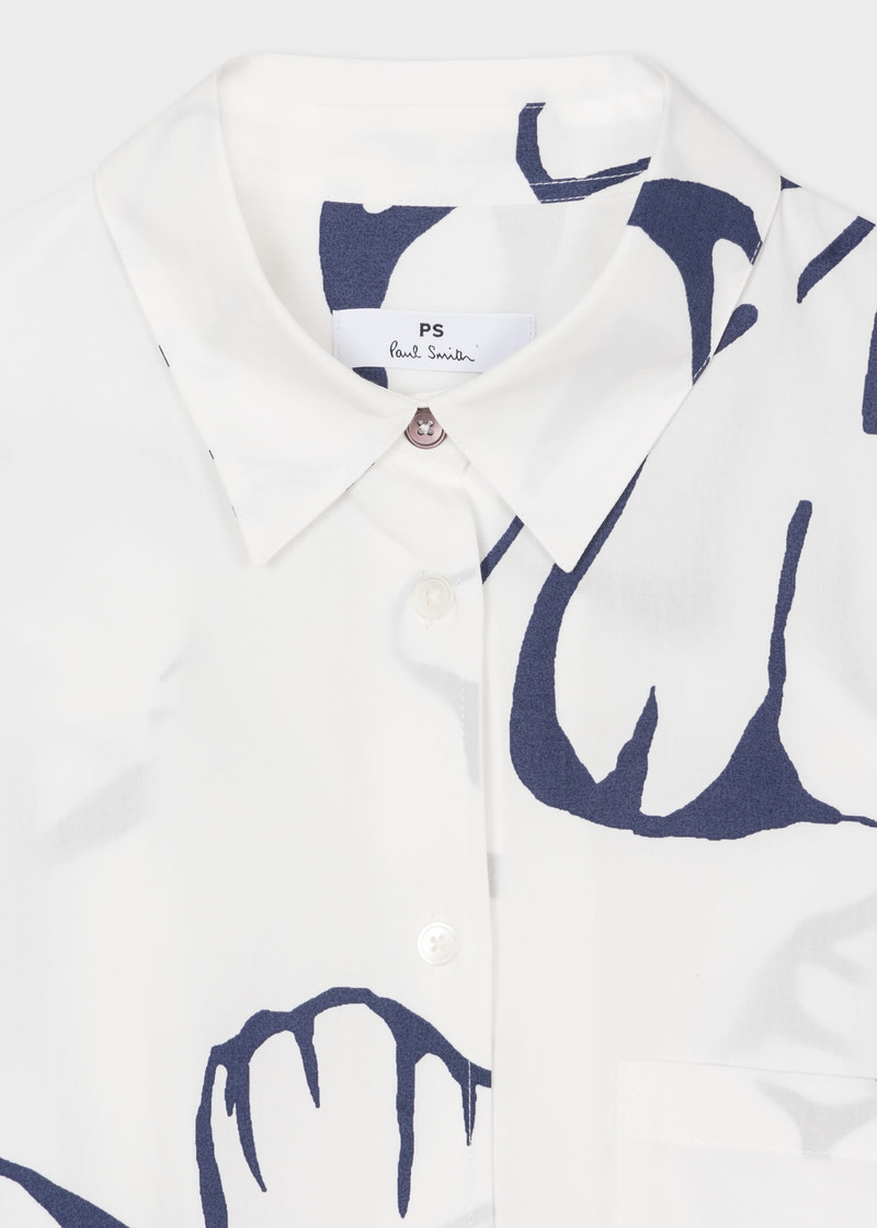 Paul Smith Floral Print Cotton Shirt outlook