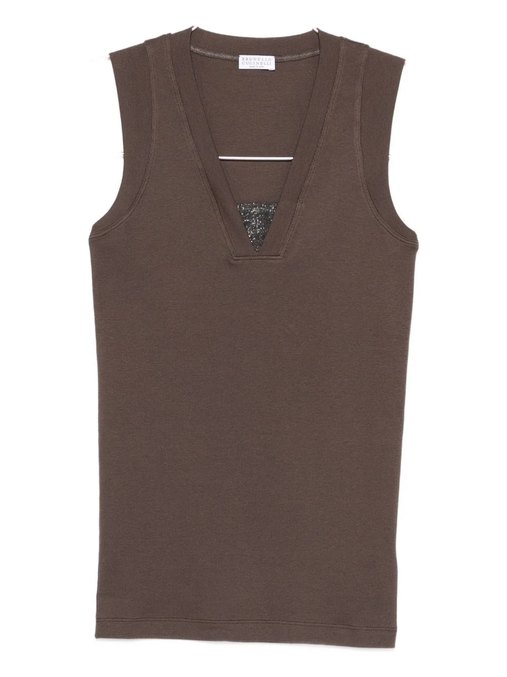 Cotton tank top - 1