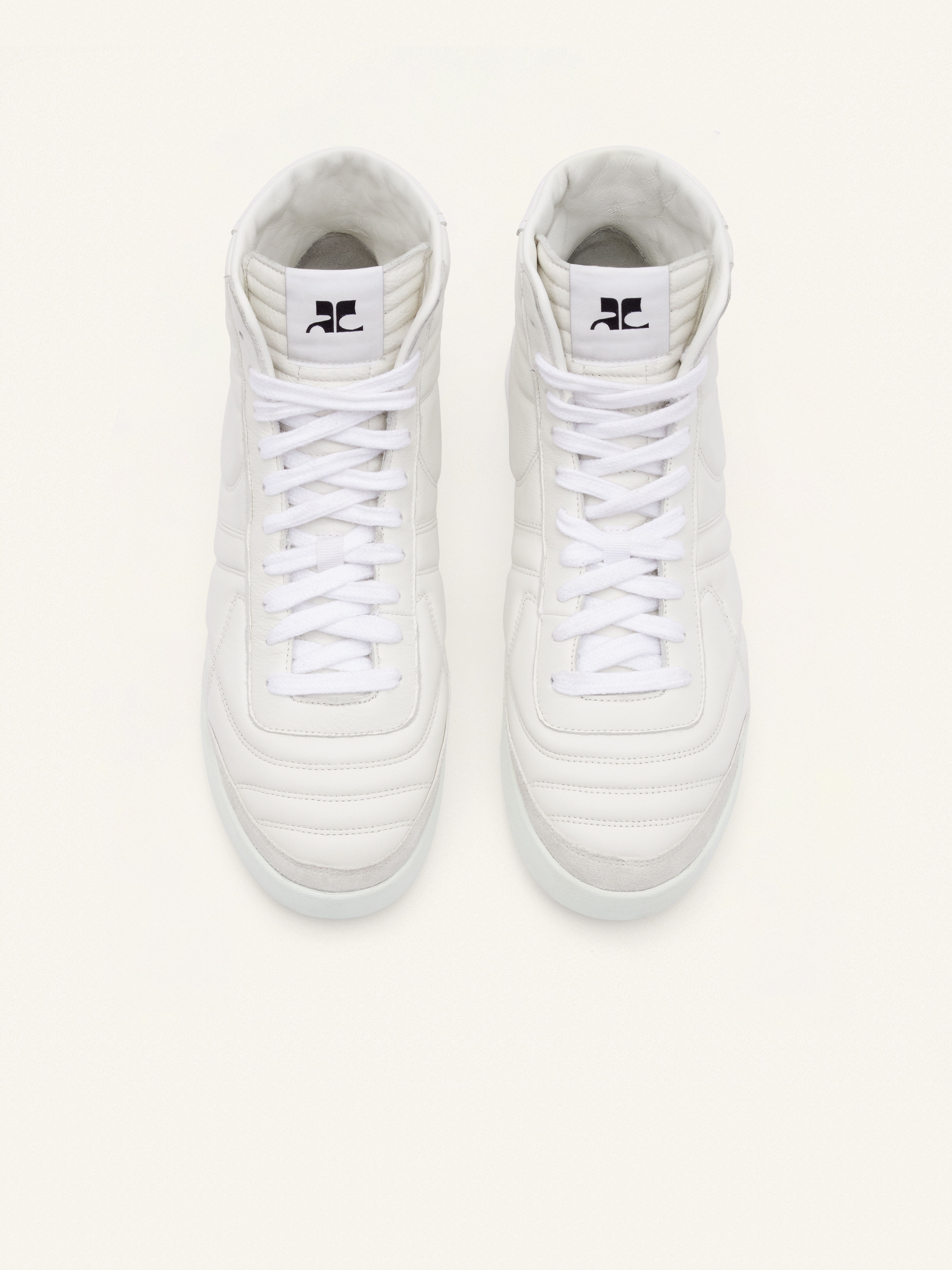 CLUB02 MID LEATHER SNEAKERS - 5