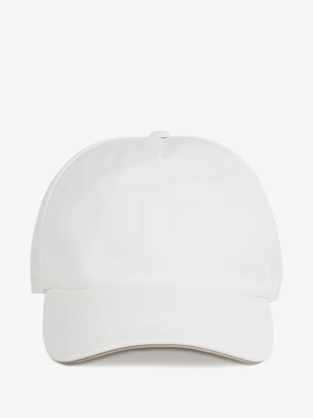 embroidered-logo baseball cap - 1