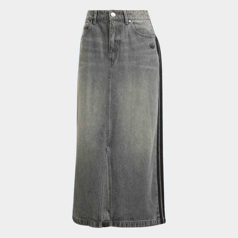 Adicolor 3-Stripes Denim Pencil Skirt 1