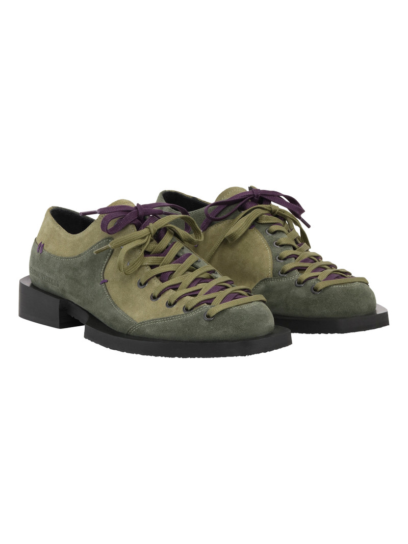 KELLY SHOES SUEDE - GREEN 1