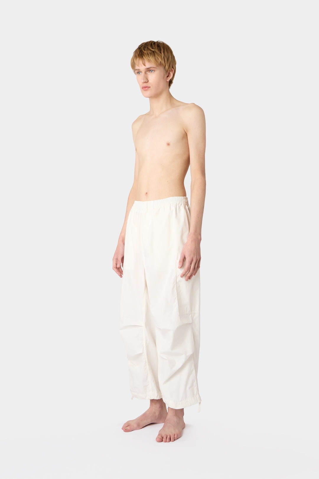 COULISSE CARGO PANTS / off-white - 3