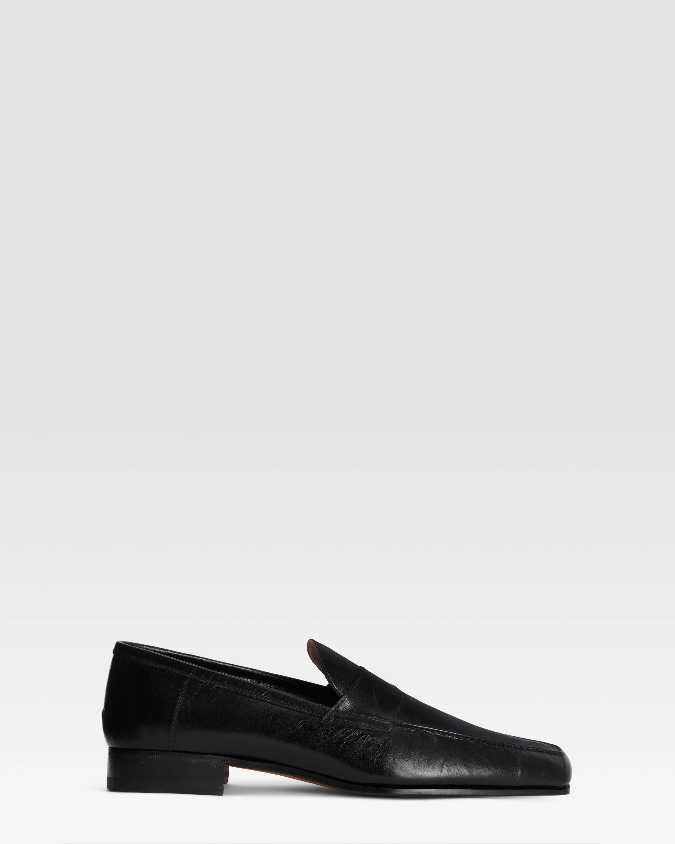Patent calf leather loafer - 1