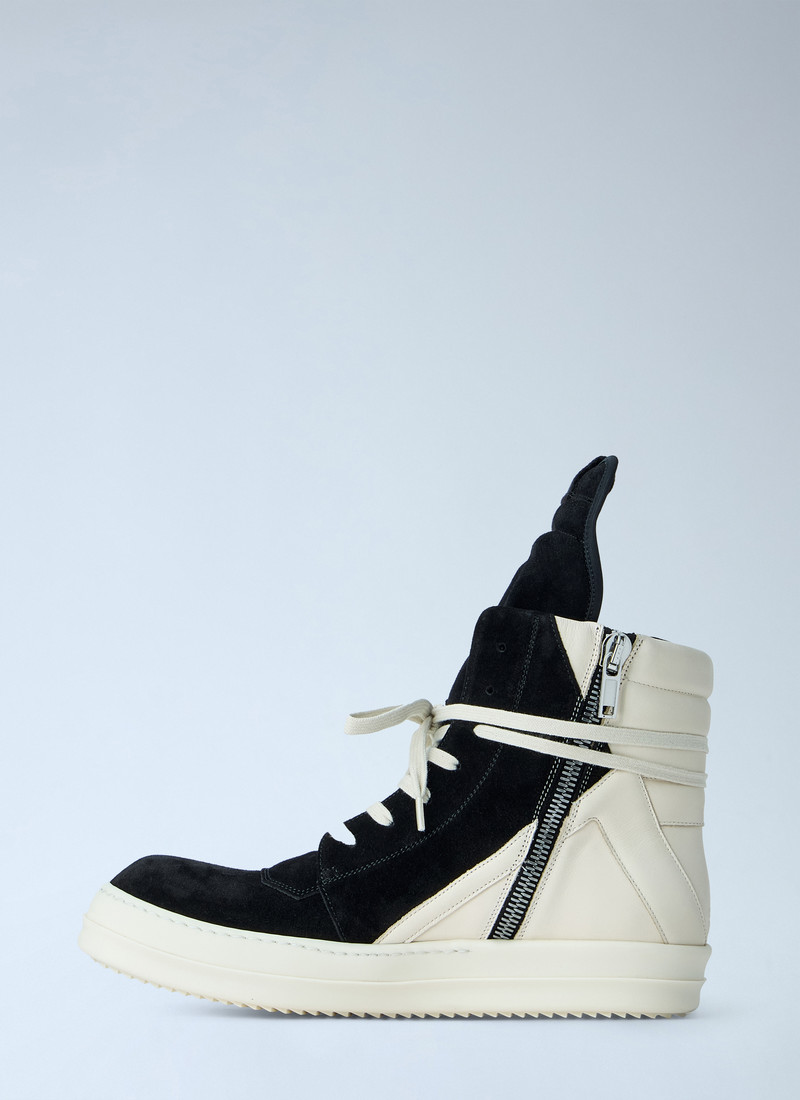 High-Top Suede Geobasket Sneakers 4
