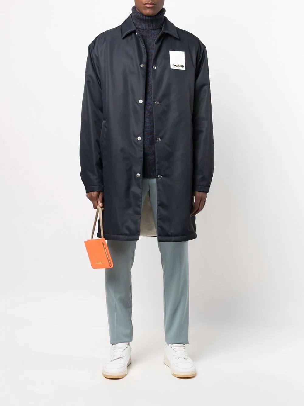 button-down raincoat - 2