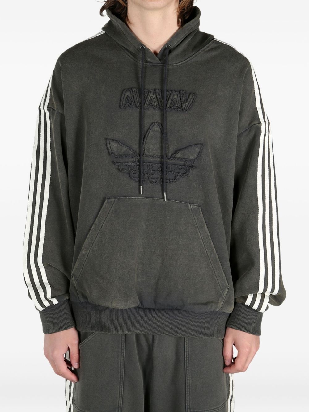 x Avavav logo-embroidered hoodie - 2