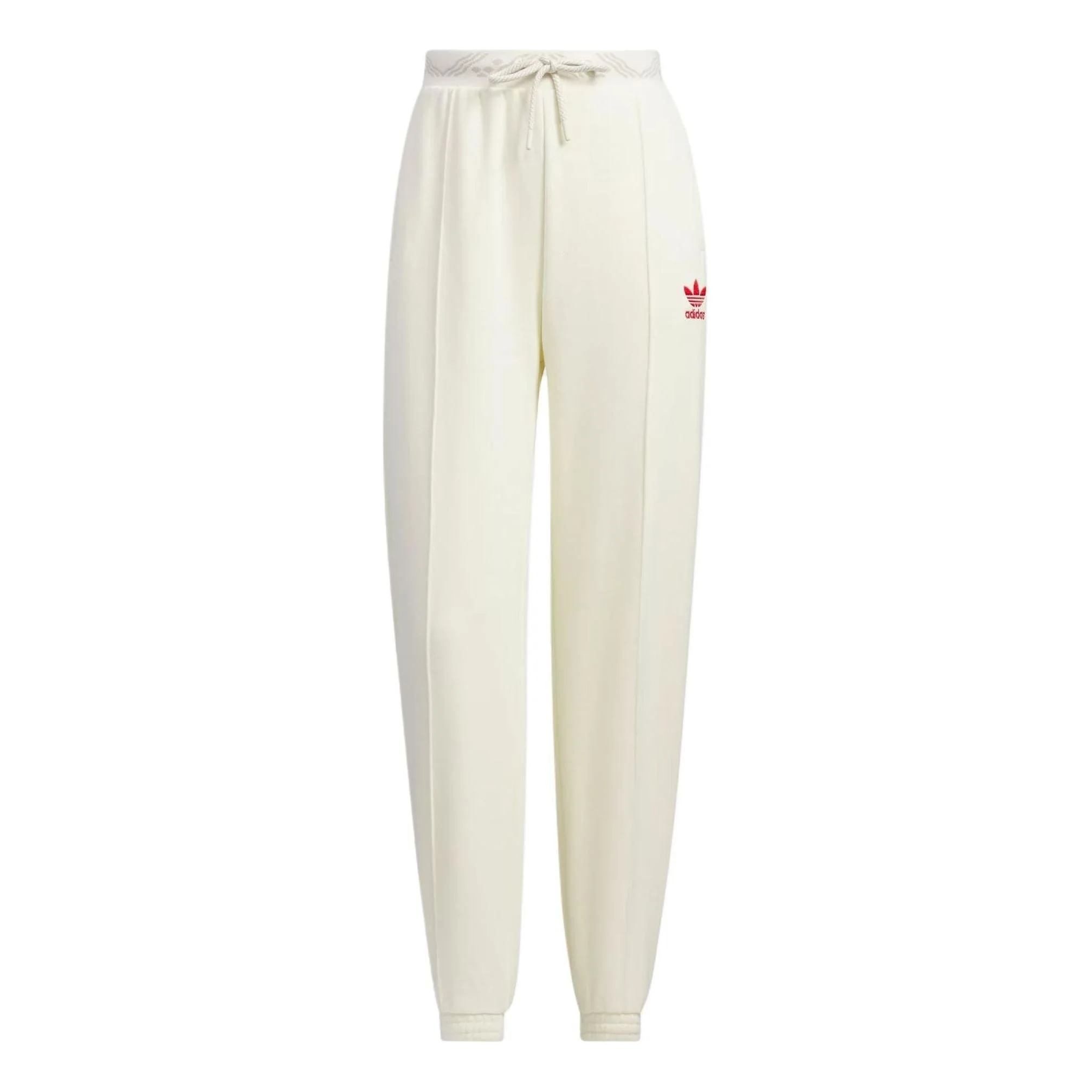 (WMNS) adidas Originals X Feifei Ruan Track Pants 'White' IX4238 - 1