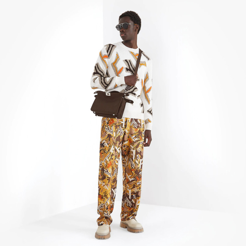 FENDI White wool sweater outlook
