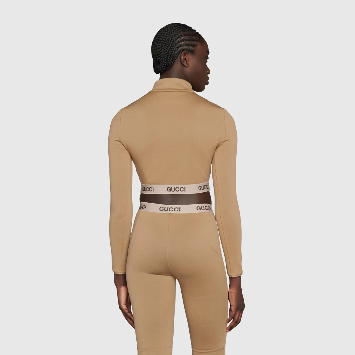 The North Face x Gucci cropped top - 4