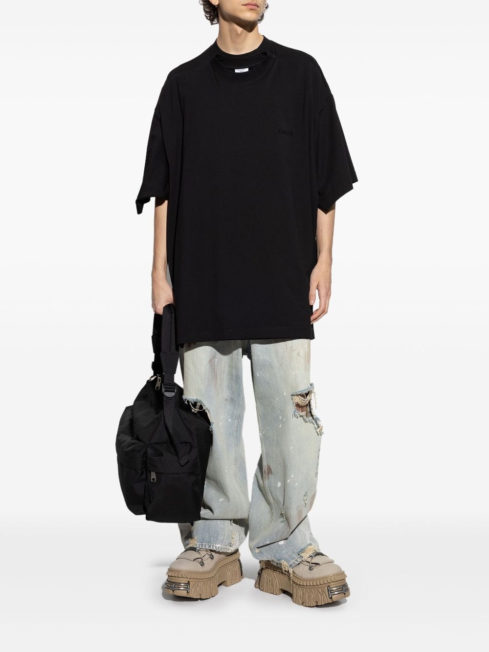 double-layer T-shirt - 2