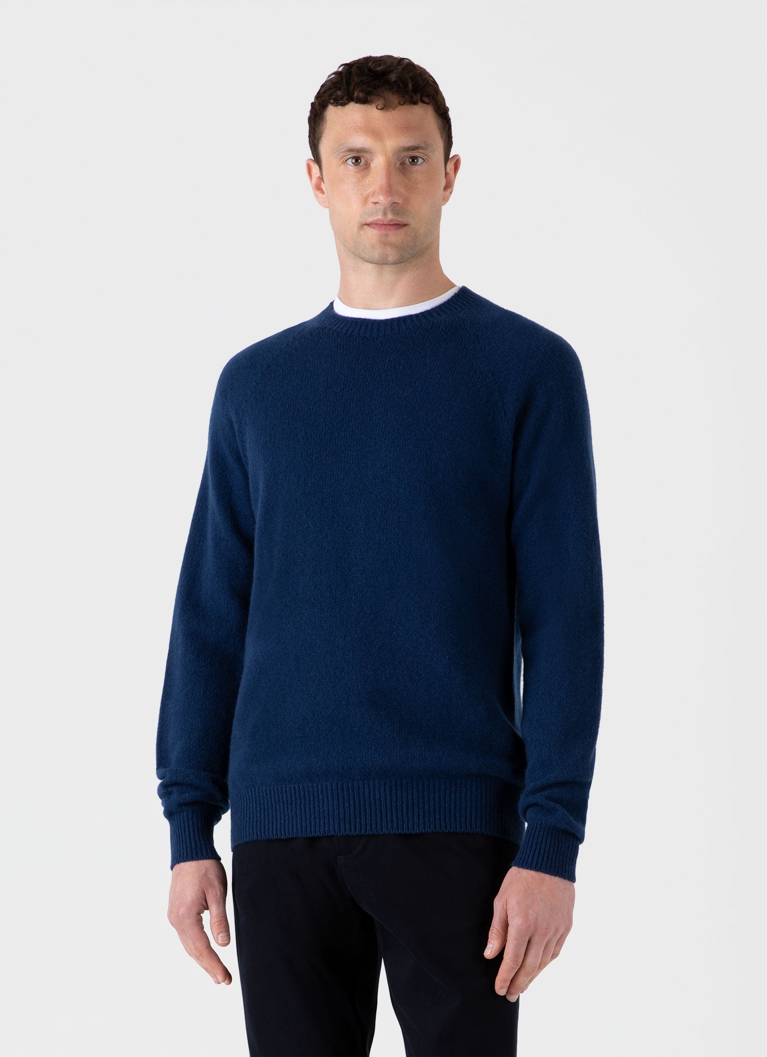 Lambswool Crew Neck Jumper - 2