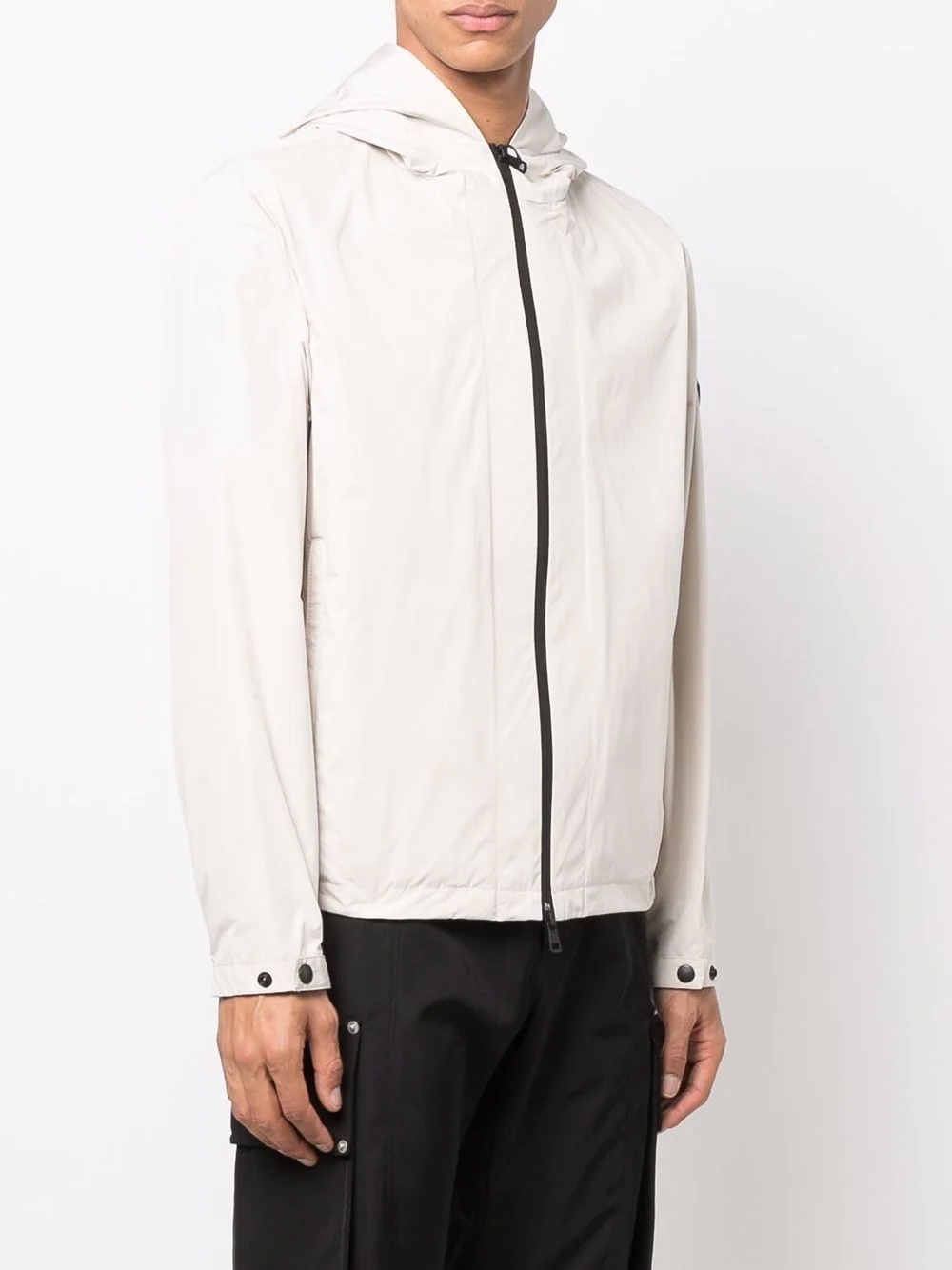 drawstring zipped jacket - 3