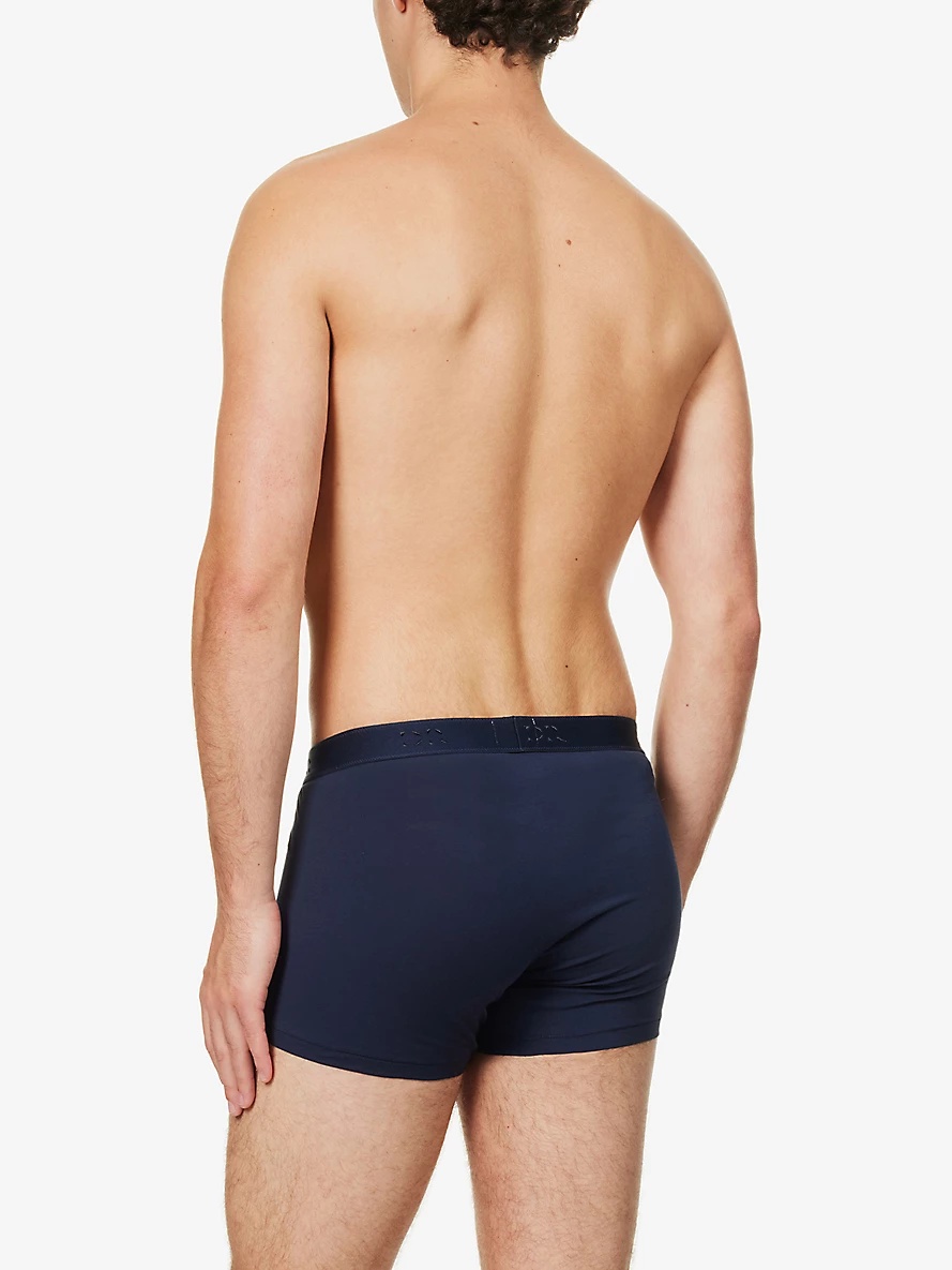 Jack branded-waistband stretch-cotton boxers - 4