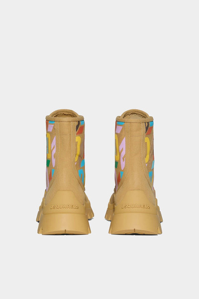 DSQUARED2 TANK COMBAT ANKLE BOOTS outlook
