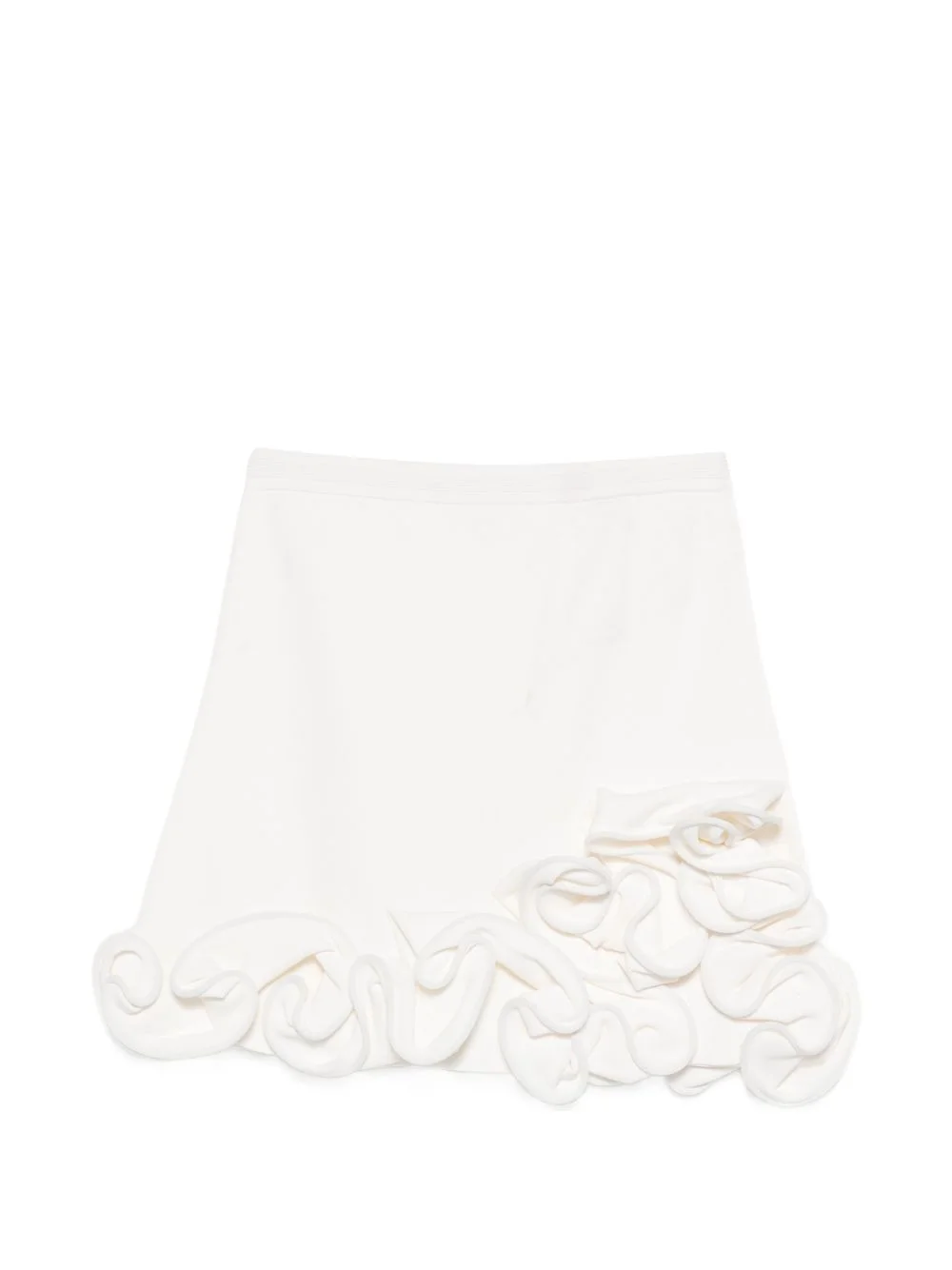 ruffled mini skirt - 1