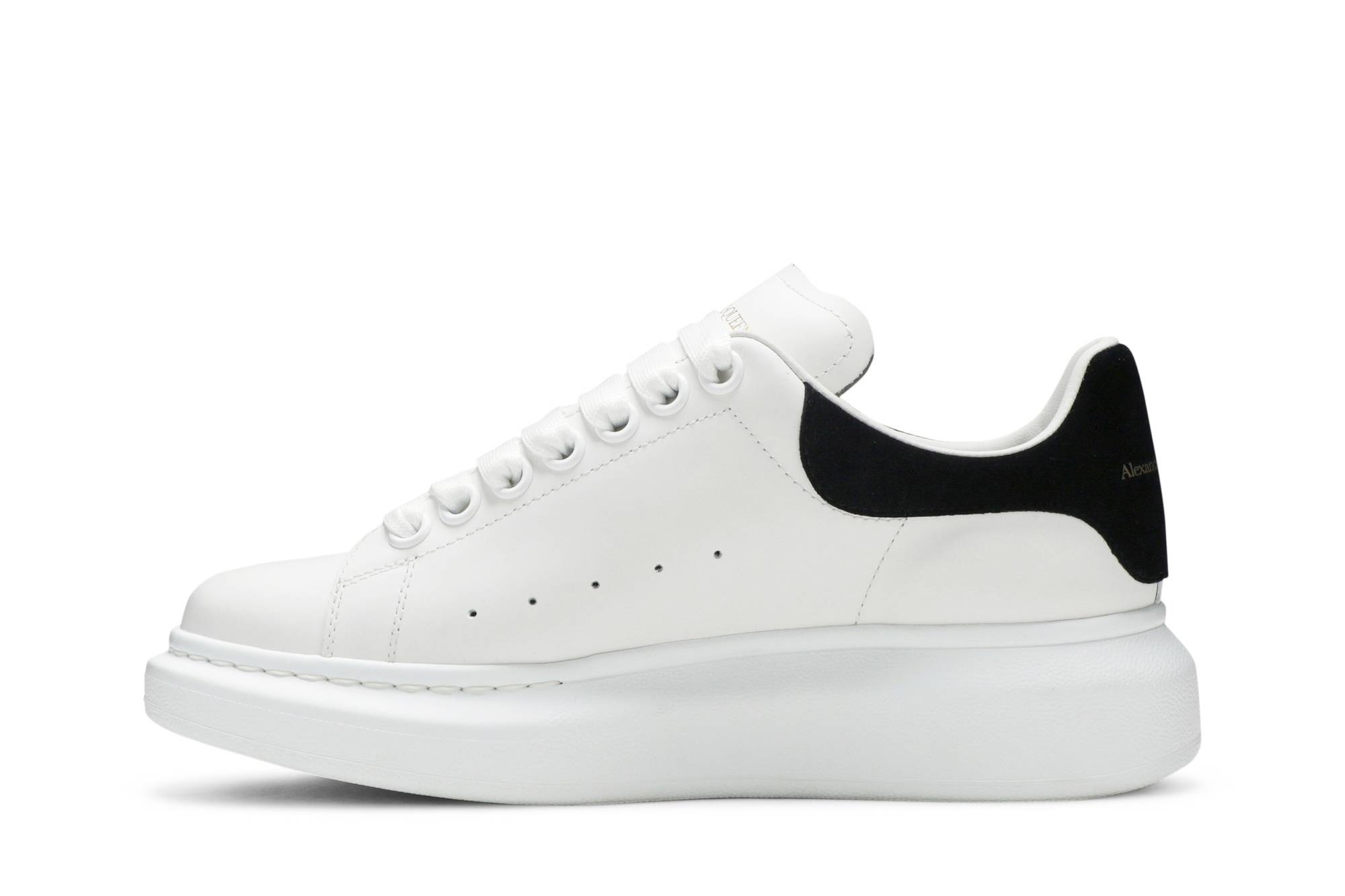 Alexander McQueen Wmns Oversized Sneaker 'White Black' 2019 - 3