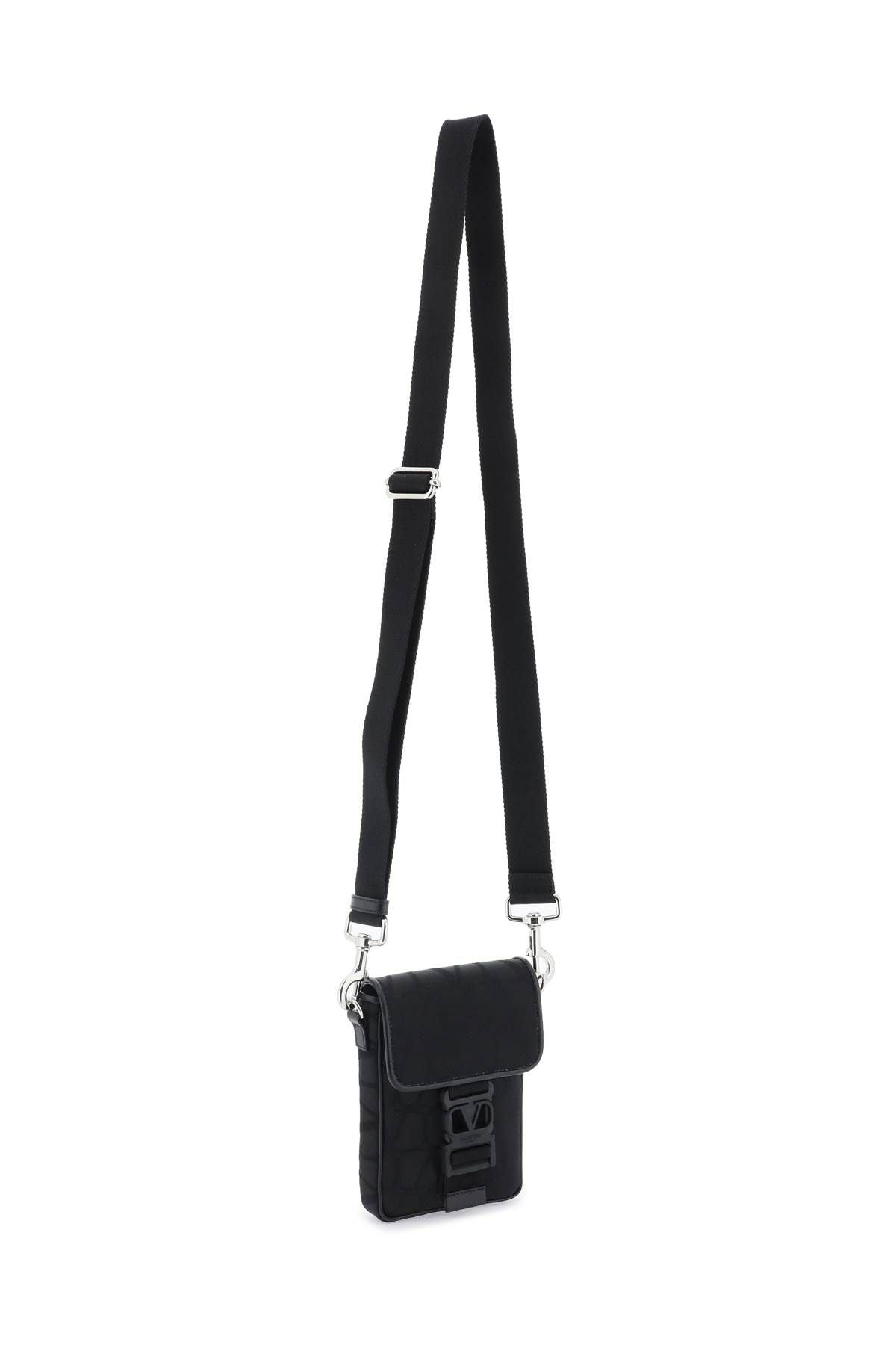 BLACK ICONOGRAPHE MINI CROSSBODY BAG - 3