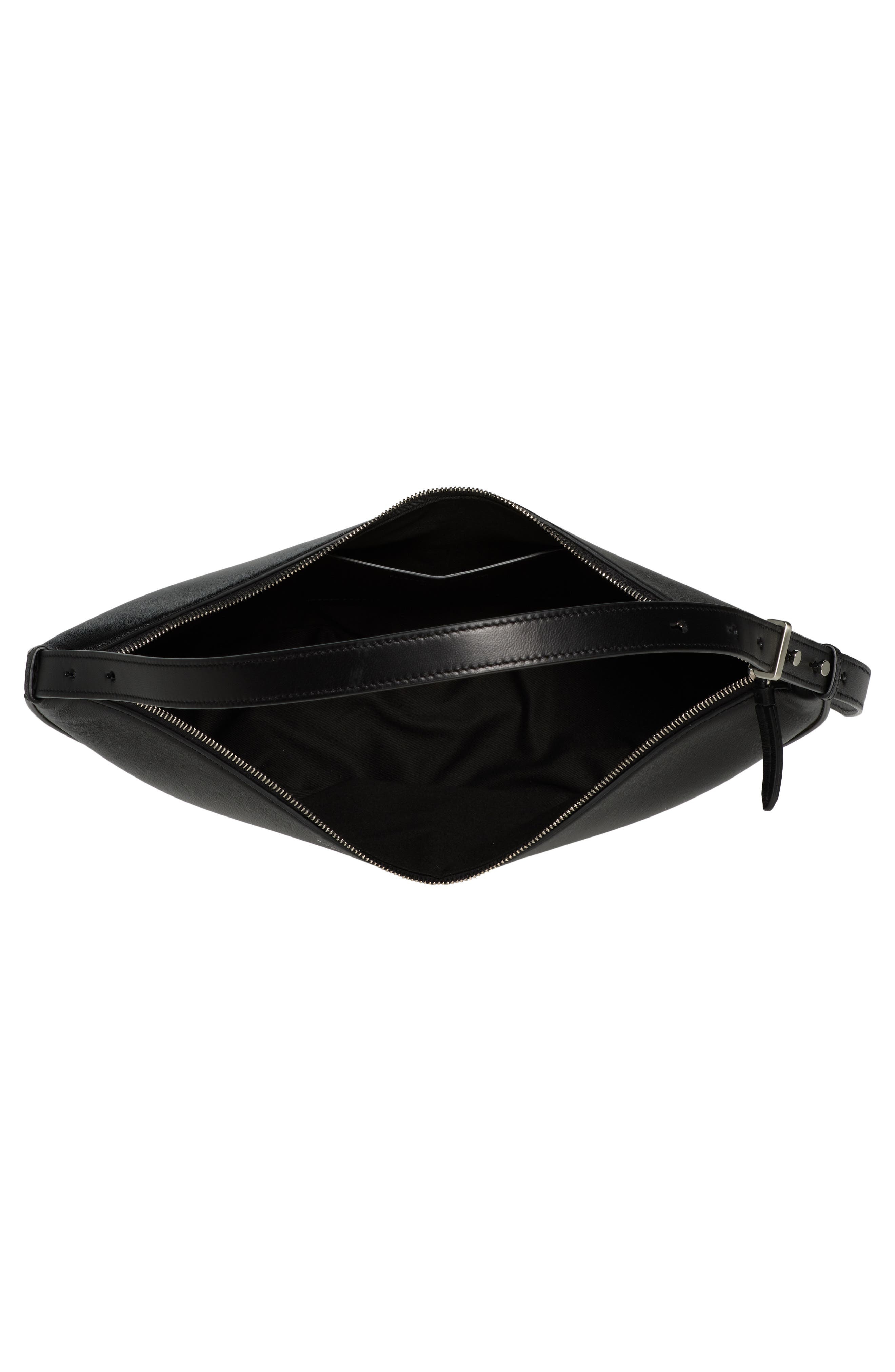 Proenza Schouler Slide Leather Hobo Bag in Black at Nordstrom - 5