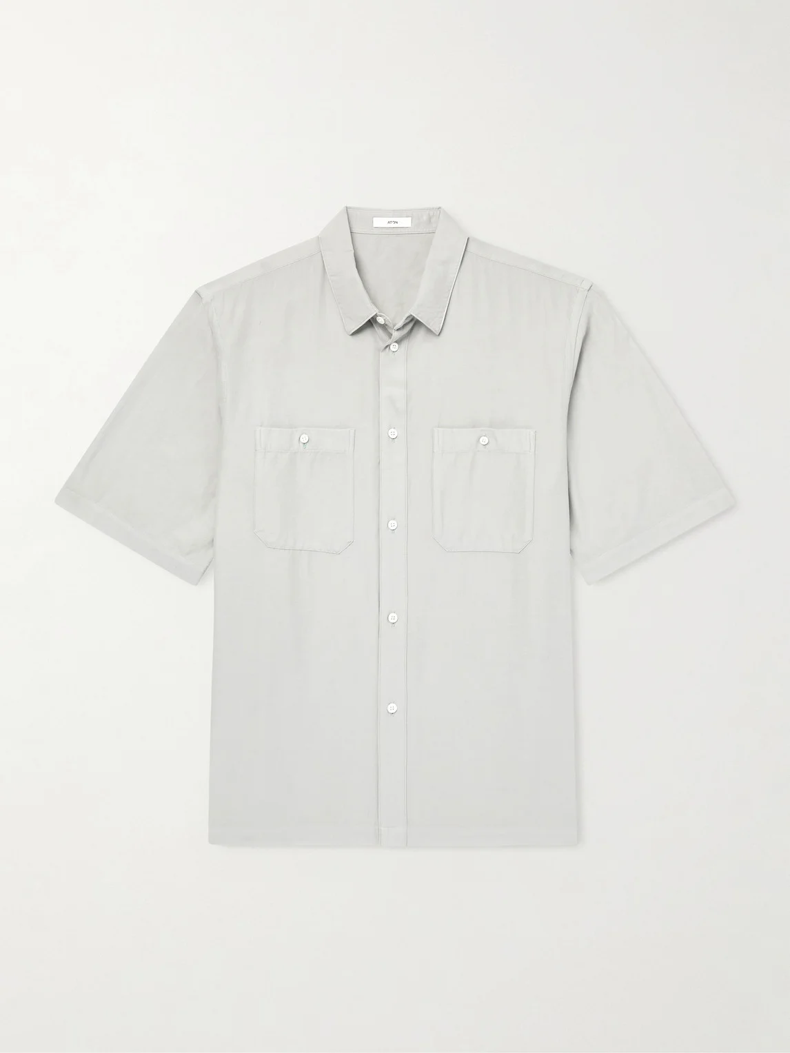 Cotton and Silk-Blend Shirt - 1