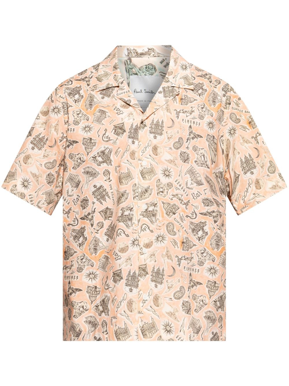 patterned shirt - 1