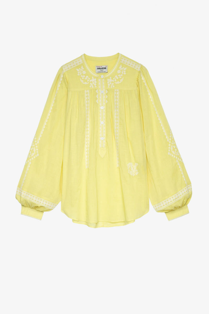 Tigy Oversized Cotton Blouse 1