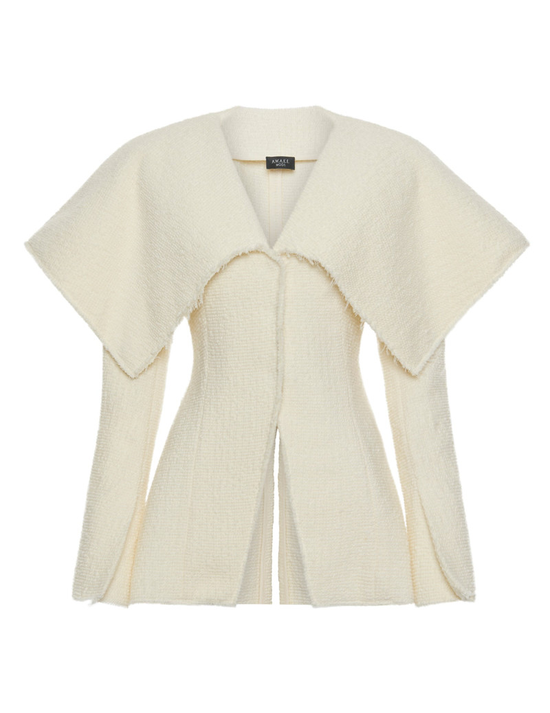 FITTED JACKET ECRU 8