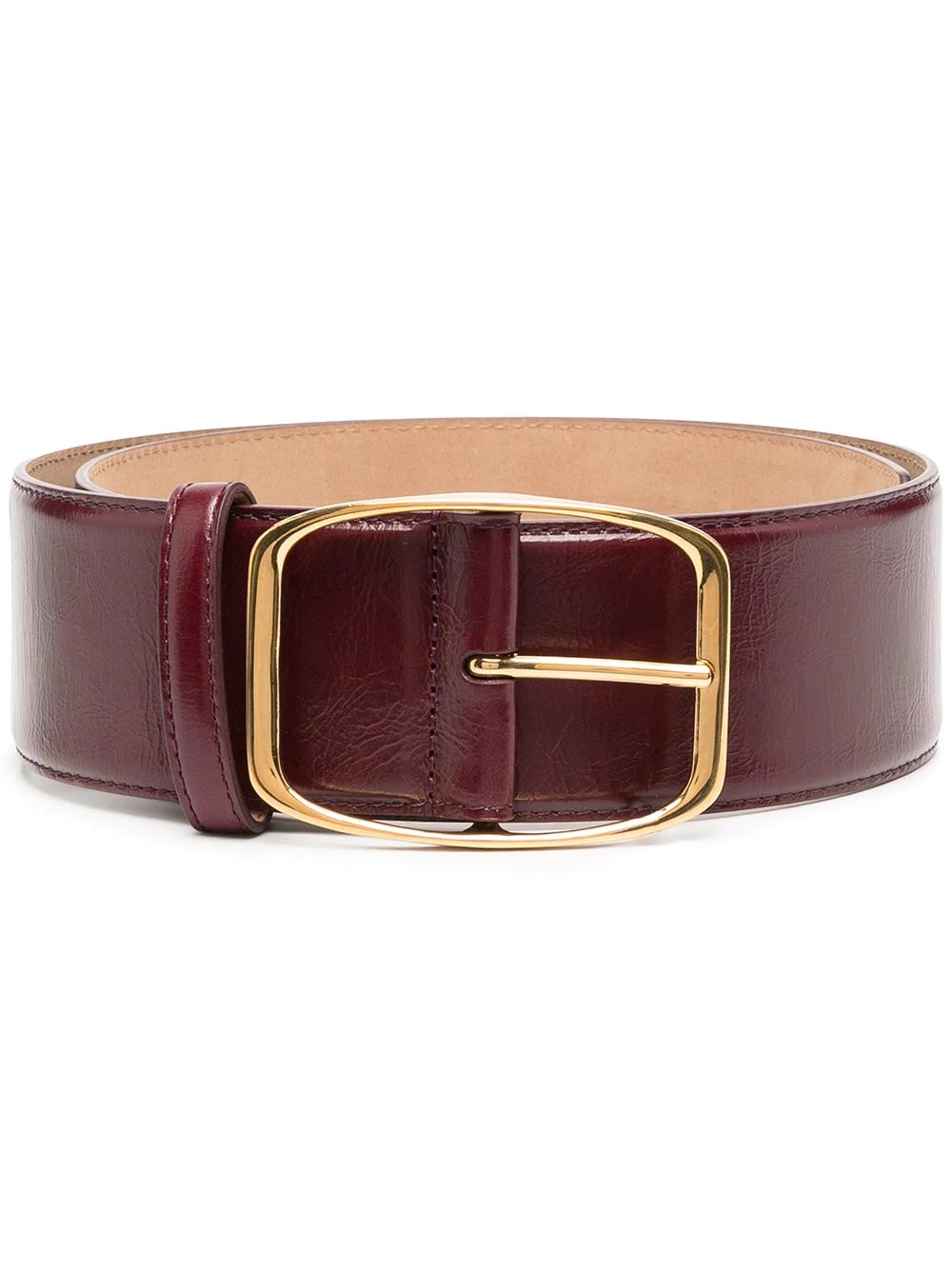 classic leather belt - 1