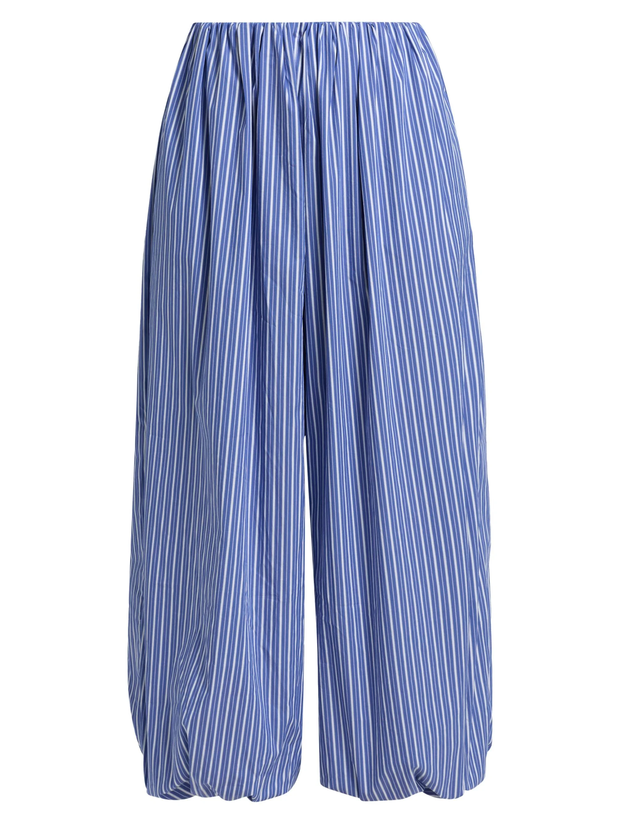 Women's Brina Cotton-Blend Bubble Pants - Cobalt Stripe - 1