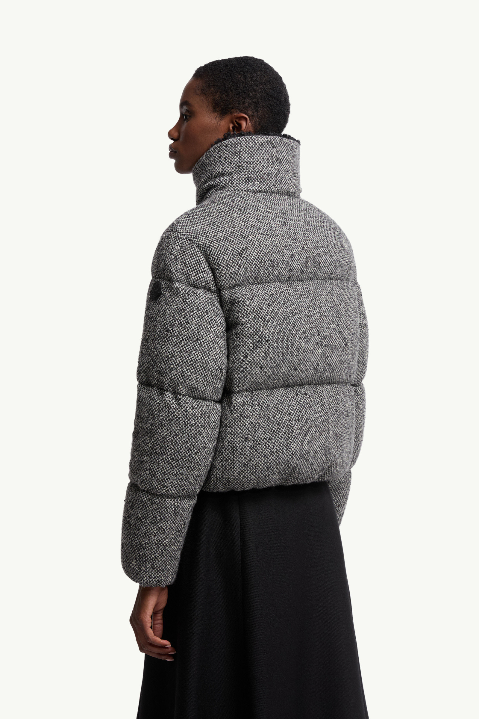 Careil Wool Bouclé Short Down Jacket - 5