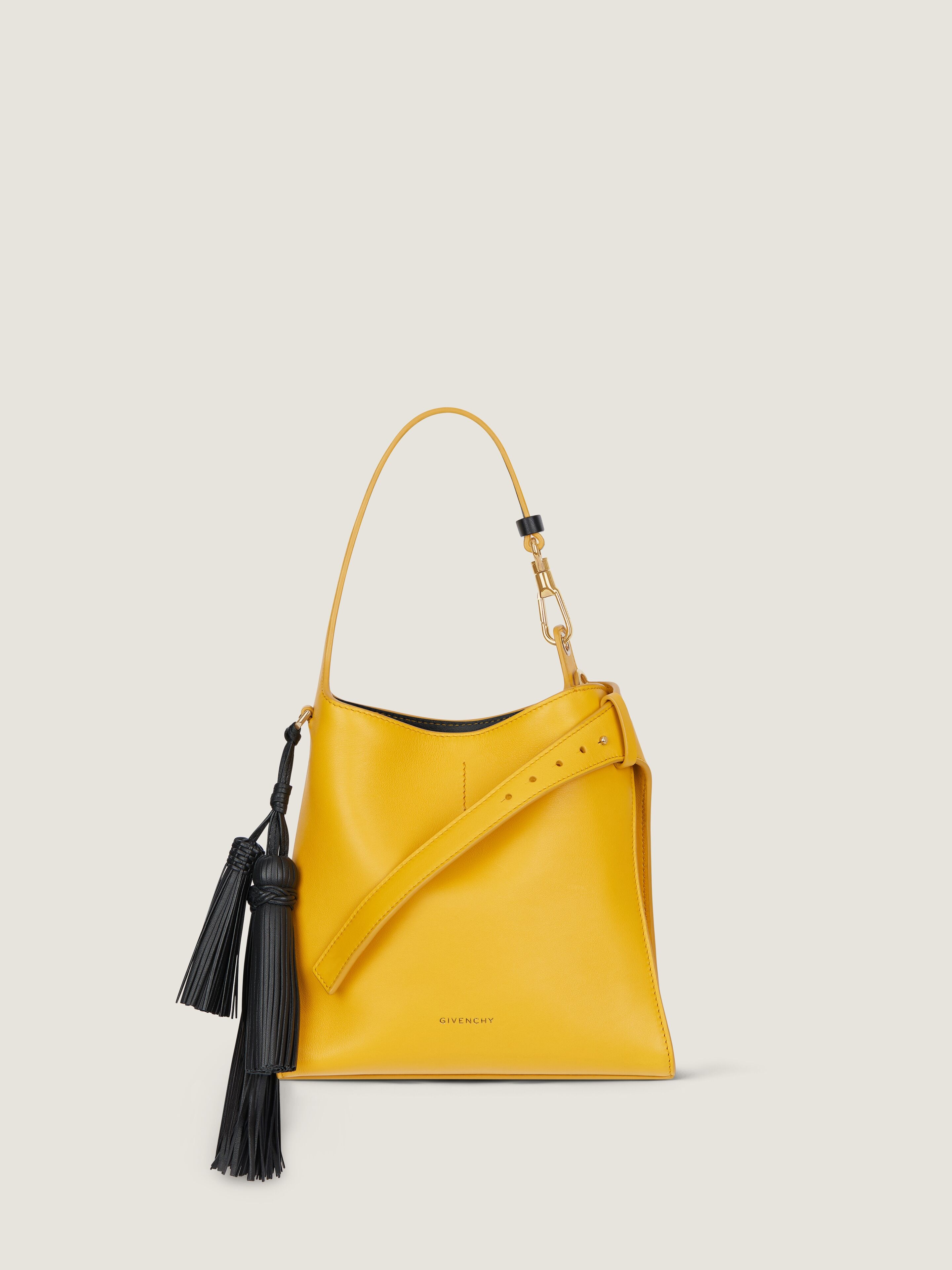 MINI BELTED HOBO BAG IN LEATHER - 1