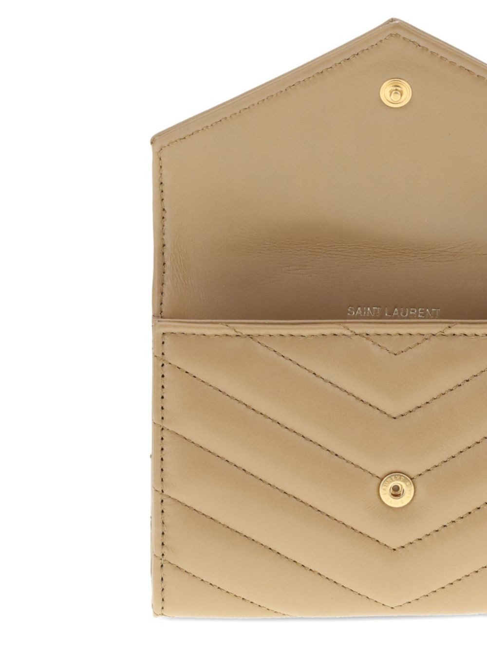 chevron-quilted leather wallet - 4