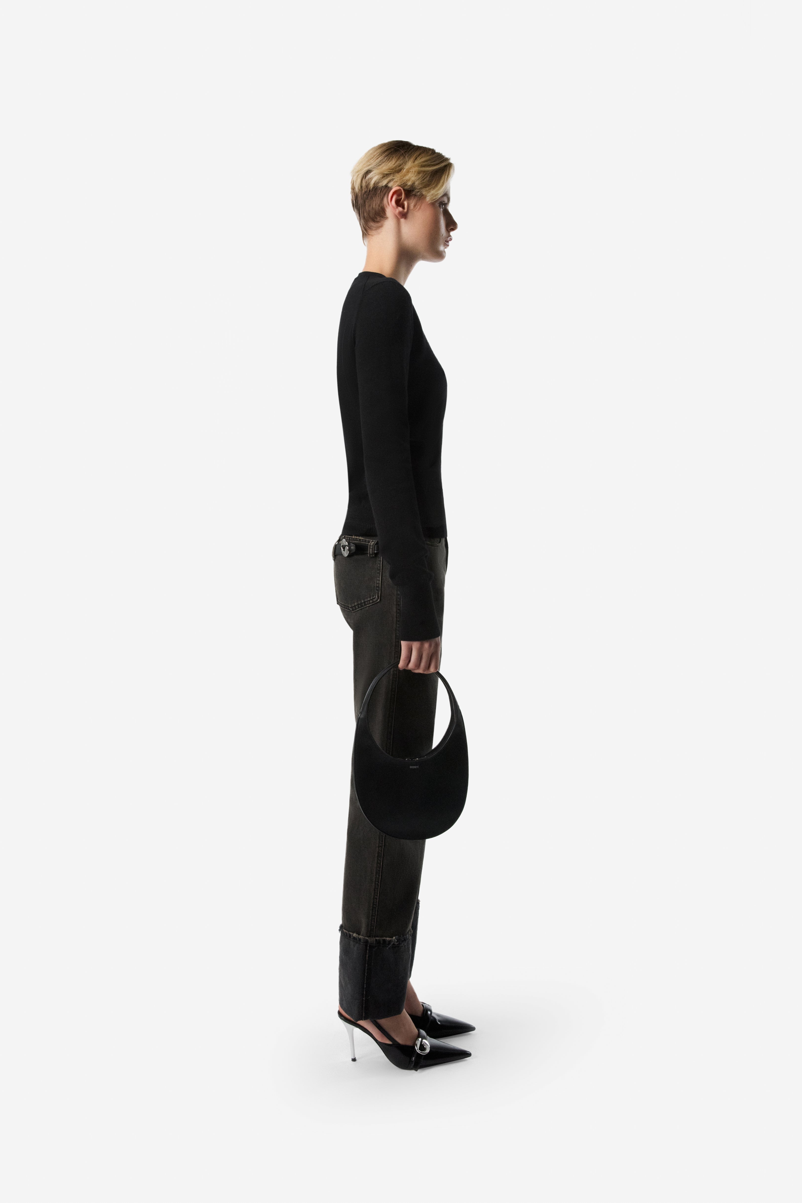 Washing Clip Knit Jumper - 3